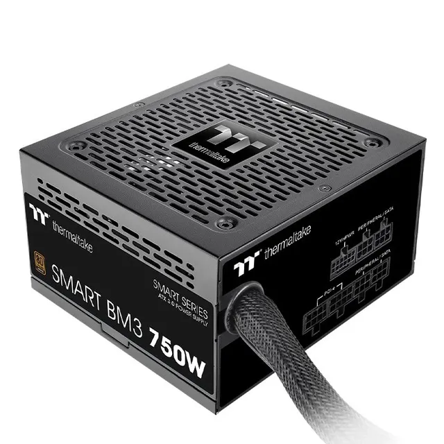 Thermaltake PS-SPD-0750MNFABE-3 moduł zasilaczy 750 W 24-pin ATX ATX Czarny