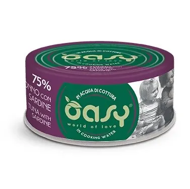 Oasy More Love Tuna with Sardine 70gr