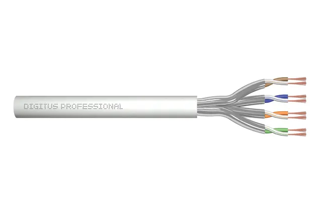 Kabel typu linka DIGITUS DK-1623-A-P-305 kat.6A U/FTP AWG 27/7 LSOH 305m szary karton