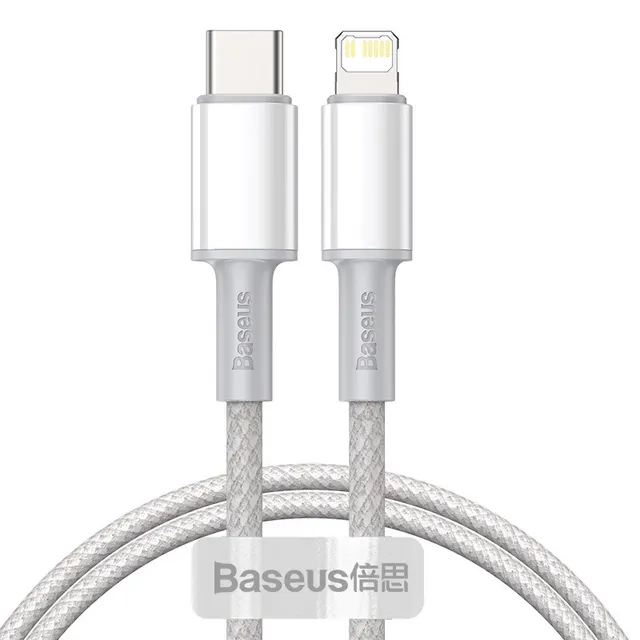 BASEUS KABEL USB-C DO LIGHTNING 20W 5A 1M(BIAŁY)