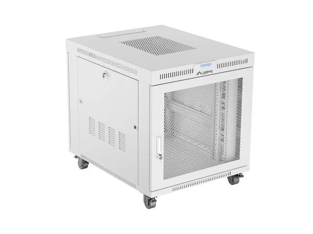 SZAFA INSTALACYJNA RACK STOJĄCA 19 15U 800X1000 SZARA DRZWI PERFOROWANE LCD LANBERG (FLAT PACK)