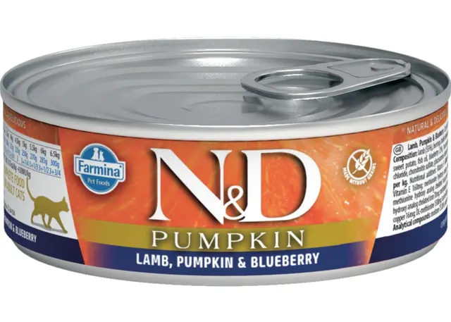 FARMINA N&D Pumpkin Lamb Pumpkin & Blueberry - mokra karma dla kota - 70 g