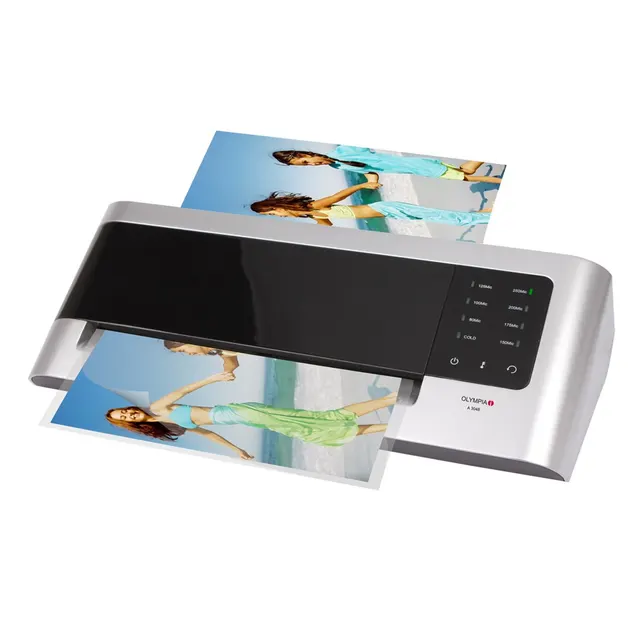 Olympia A 3048 Laminator na zimno 680 mm/min Czarny Srebrny