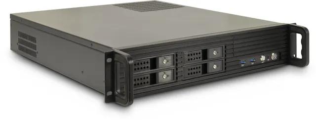 Inter-Tech 2U-2504 Rack Czarny
