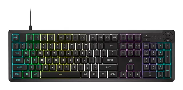 Klawiatura gamingowa RGB LED CORSAIR K55 CORE Juoda