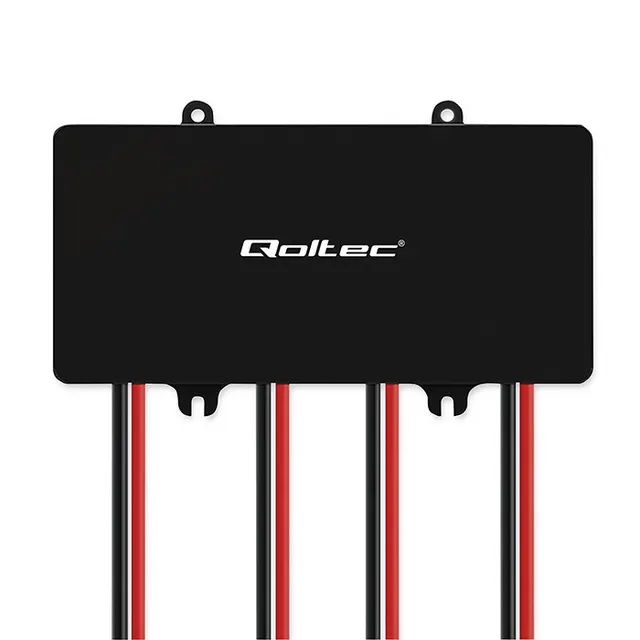 Balanser napięcia Qoltec 51098 48V do akumulatorów 4x12V, 10A, LiFePO4 AGM GEL