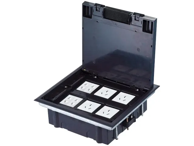 Alantec Puszka podłogowa (floorbox) 6M (45x45) regulowana głębokość do podłogi technicznej (PP005)