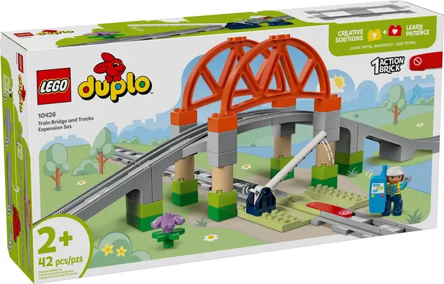 LEGO Duplo 10426 - Most i tory kolejowe - zestaw rozszerzający