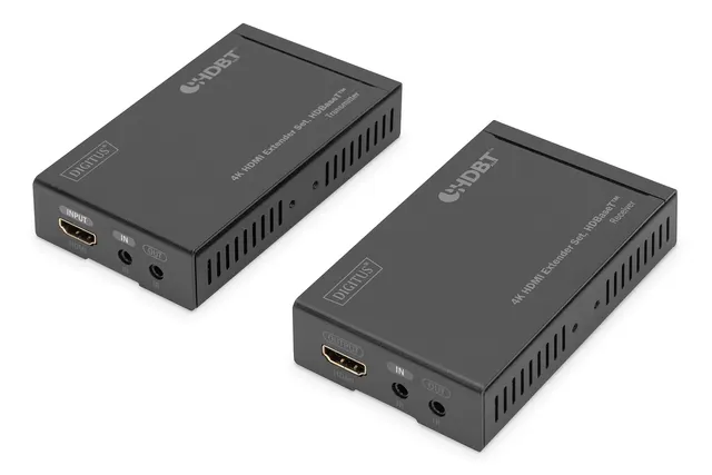 Extender HDMI do 70m po Cat.5e UHDHDBaseT 4K 30Hz 3D HDCP 2.2 z IR audio (zestaw)