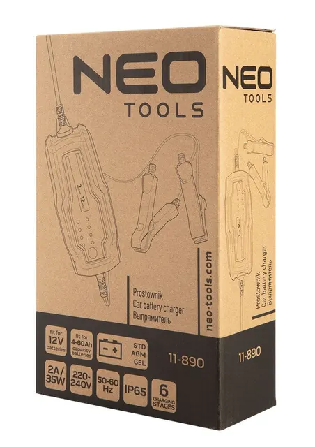 NEO tools 11-890 ładowarka akumulatorów