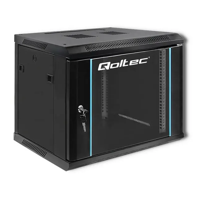QOLTEC SZAFA RACK 19, 9U, 600 X 500 X 450