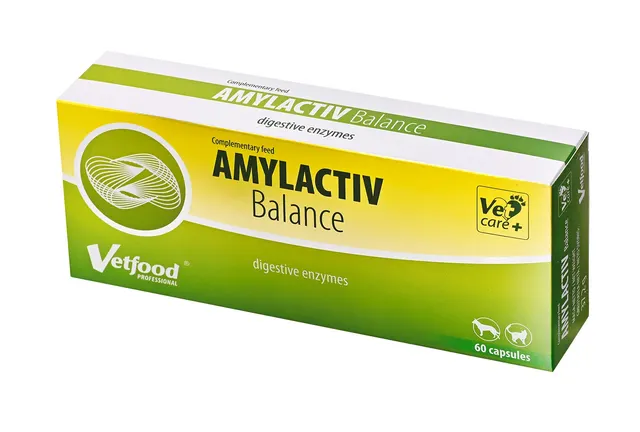 Vetfood Amylactiv Balance na trawienie pies i kot 60 kapsułek