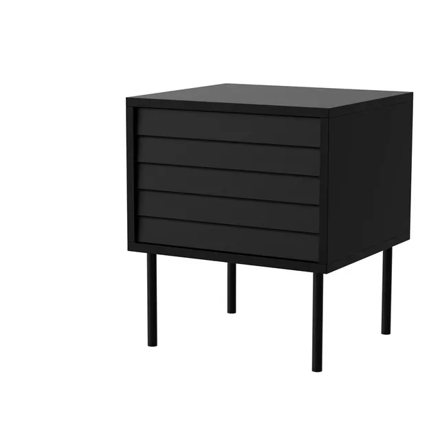 Szafka nocna 2szt CORTINA 45x40x51 czarny