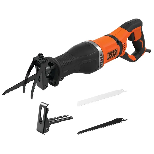 Black&Decker BES301-QS piła szablasta 2800spm 750W (1798340) Czarny Pomarańczowy