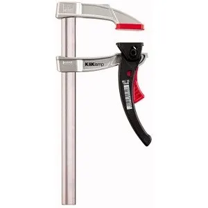 BESSEY KliKlamp Zacisk stolarski 16 cm Stal nierdzewna Czarny Czerwony