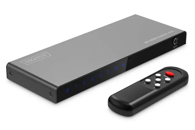 Digitus Przełącznik 8K HDMI 5 x 1