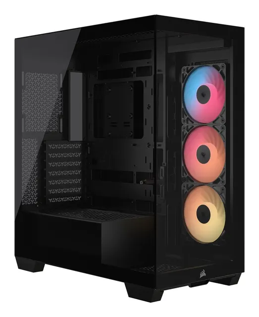 Obudowa Corsair 3500X LXR LINK Tempered Glass Mid-Tower Black