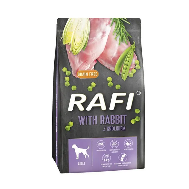 DOLINA NOTECI Rafi z królikiem - sucha karma dla psa - 10kg