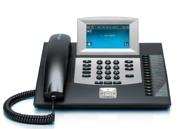 Telefon VoIP Auerswald COMfortel 2600 IP - SIP SRTP