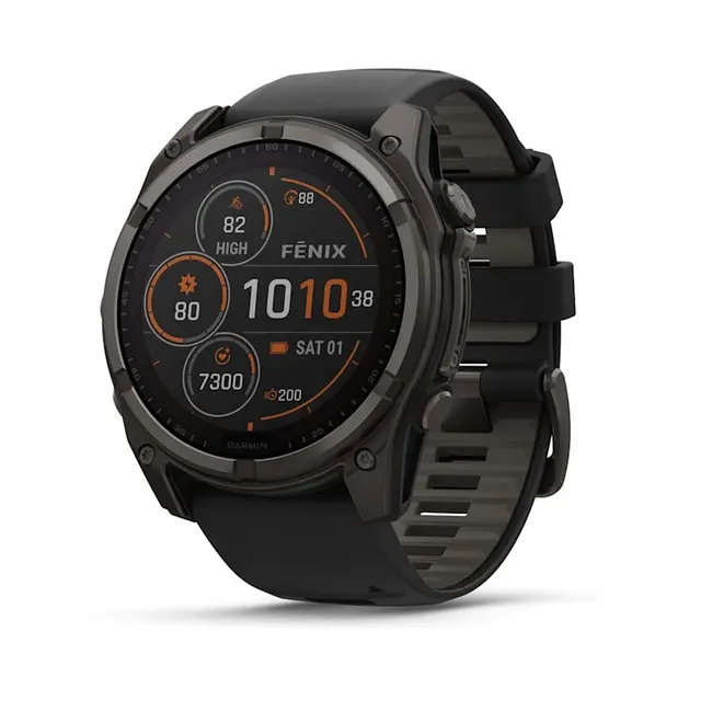 Garmin fenix 8 3 56 cm (1.4 ) 51 mm Cyfrowy 280 x 280 px Ekran dotykowy Tytan Wi-Fi GPS