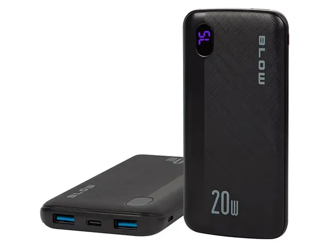 BLOW POWER BANK 10000MAH QC 20W CZARNY PB10B
