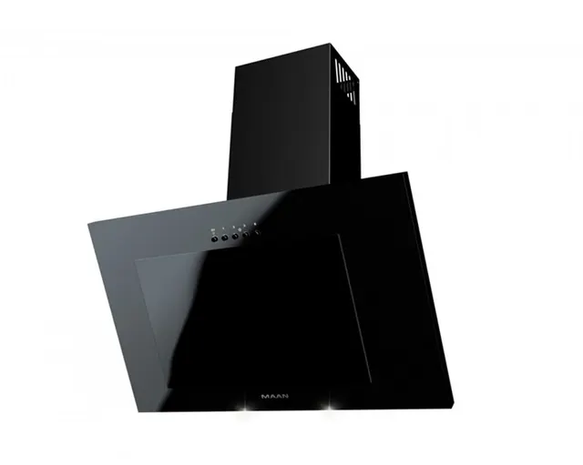 Okap kominowy MAAN Vertical 2 90 cm, LED, czarny
