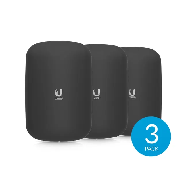 Osłona Ubiquiti U6 Extender Cover (EXTD-cover-Black-3) Kolor: Black 3pak
