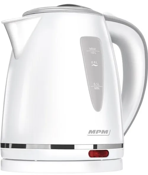 Czajnik bezprzewodowy 1 0 l MPM MCZ-64 biały poj. 17 L wymienny filtr 2200 W