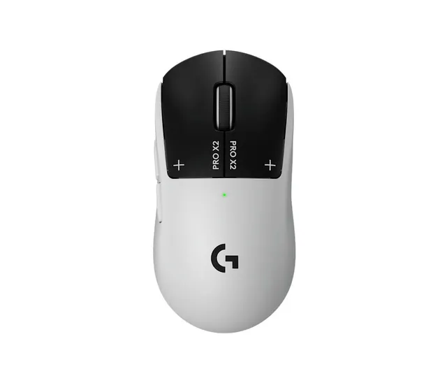 Logitech G PRO X2 SUPERSTRIKE myszka Gaming Dla praworęcznych RF Wireless + USB Type-C Optyczny 44000 DPI