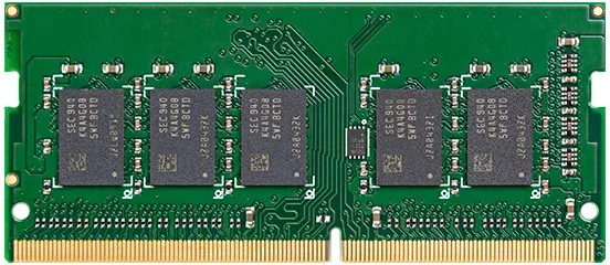 Synology 4GB DDR4 ECC Unbuffered SODIMM (RS1221RP+ RS1221+ DS1821+ DS1621+) D4ES01-4G