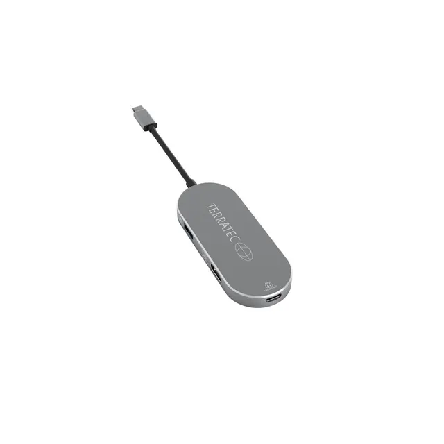 Adapter TERRATEC Podłącz C5 USB-C -> USB-C PD/HDMI/USB3.0