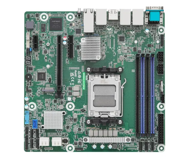 Płyta główna ASRock B650D4U-2L2T/BCM 1x AM5 AMD Ryzen 7000 B650E (4xDIMM SATA 1xM.2 2xGbE 2x10GbE IPMI)