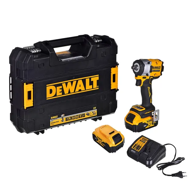 Klucz udarowy 1/2 18V 406Nm 2x5 0 DCF921P2T DEWALT