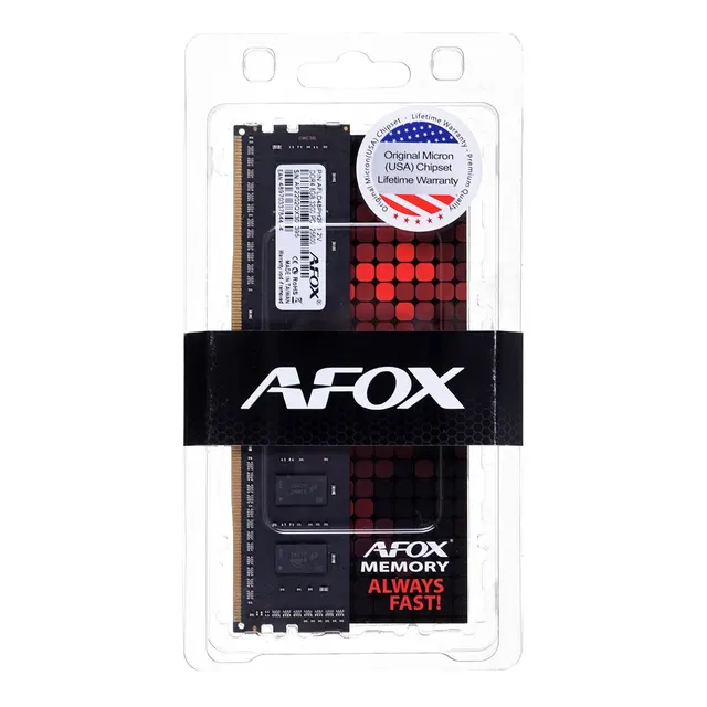 AFOX DDR4 16GB 3200MHZ Rank1 CL22 XMP2 AFLD416PS1P