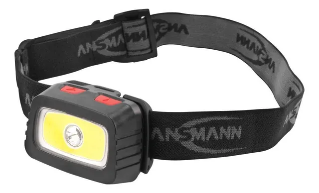 Ansmann HD200B Czarny Szary Latarka czołowa LED