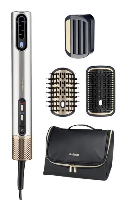 BaByliss AS6555E urządzenie do stylizacji włosów Zestaw do stylizacji włosów Airflow Złoto Srebrny 2 5 m