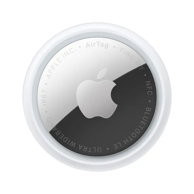 Apple AirTag Osobisty Wyszukiwarka Srebrny Biały, 1 szt.