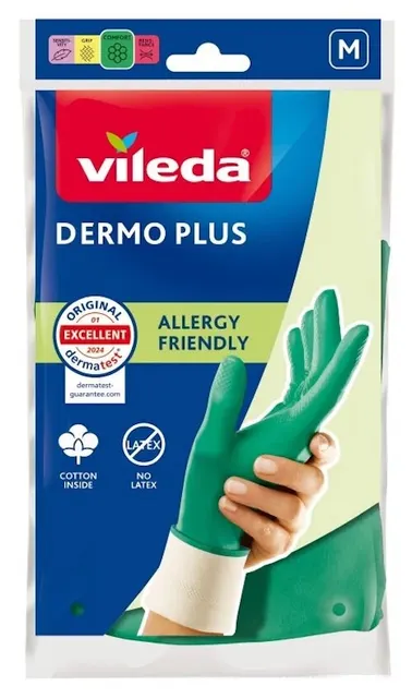 Rękawice Vileda Dermo Plus M