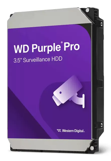 Dysk HDD WD Purple Pro WD122PURP (12 TB ; 3.5 ; 256 MB; 7200 obr/min)