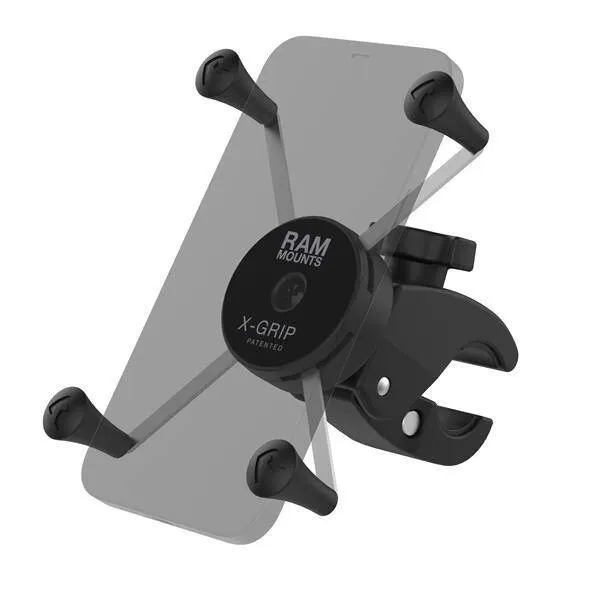 RAM Mount X-Grip® Duży uchwyt na telefon z niskoprofilowym małym uchwytem Tough-Claw™ RAM-HOL-UN10-400-2U