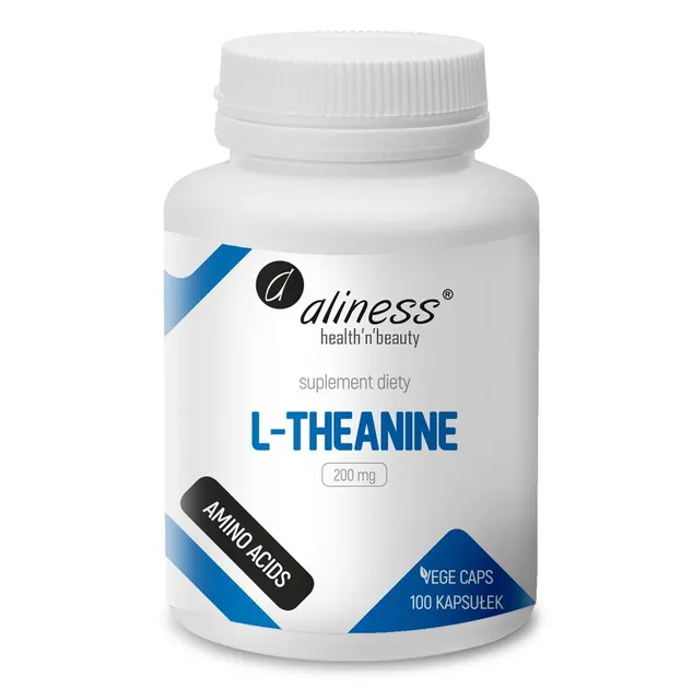 Aliness L-Theanine 200 mg x 100 Vege caps.