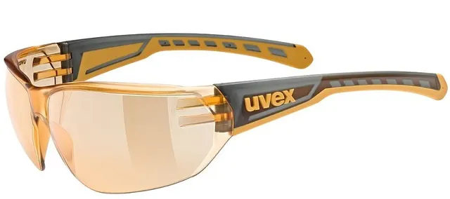 UVEX Equate Okulary rowerowe Smoke/Orange
