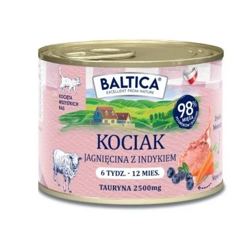 BALTICA SMAKI REGIONÓW Jagnięcina z indykiem 185g