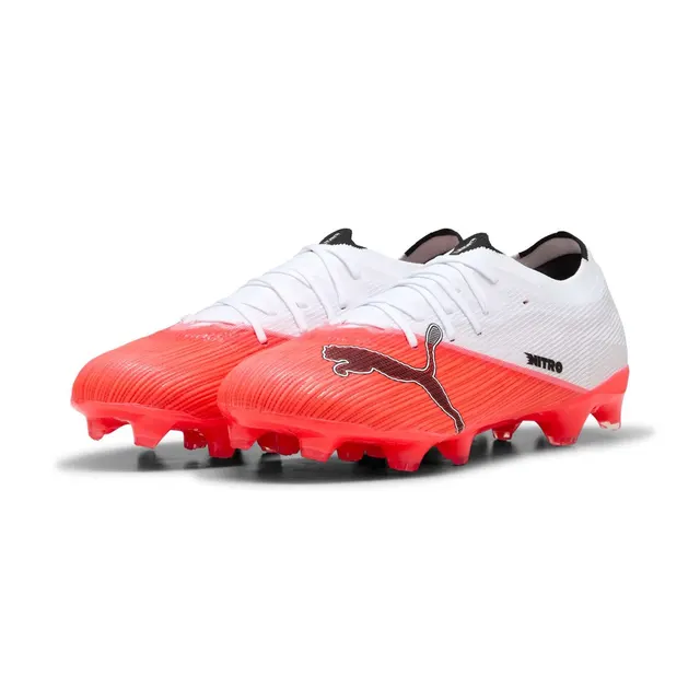 PUMA Ultra Nitro 7 Match FG/AG Piłka nożna Męski Czerwony Biały, rozmiar 44,5