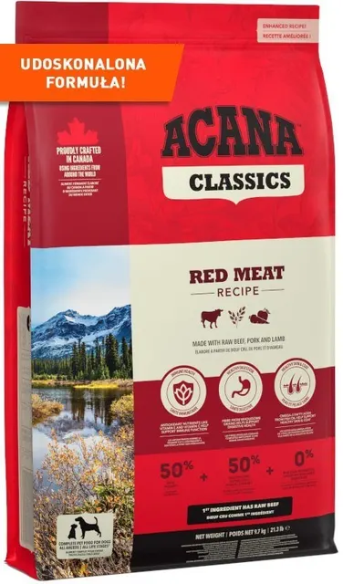 ACANA Classics Red Meat - sucha karma dla psa - 9 7 kg