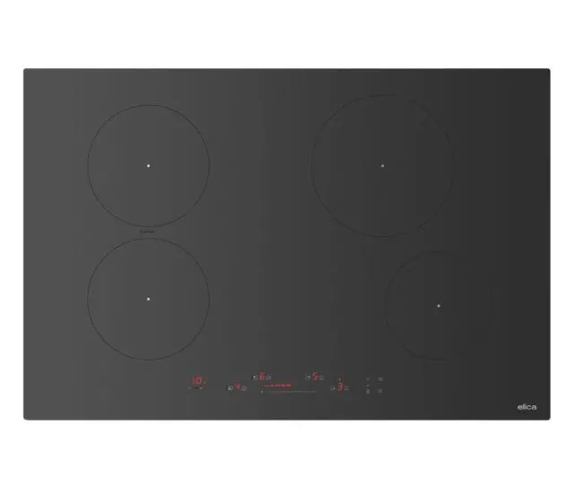 Płyta indukcyjna ELICA PRIMIS 804 PLUS RAW PRF0210632 78 cm czarne szkło