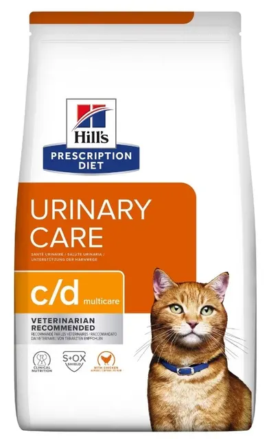HILL'S Prescription Diet Feline c/d Urinary Care - sucha karma dla kotów z chorobami układu moczowego - 1 5 kg