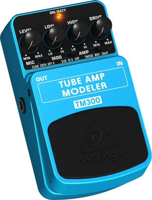 Behringer TM300 pedał z efektami Czarny Niebieski