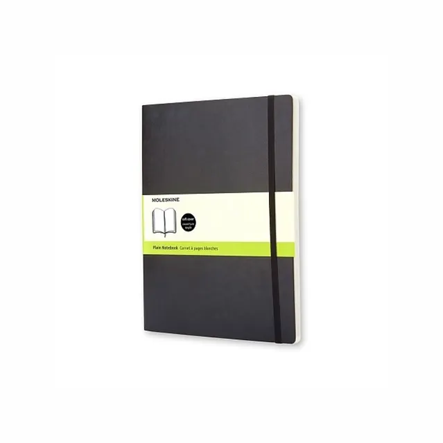 MOLESKINE Notes Classic XL (19x25cm) gładki miękka oprawa 192 strony czarny