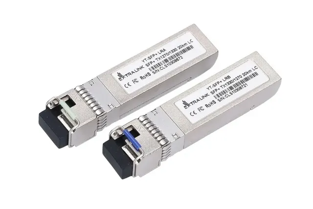 Extralink SFP+ 10G, Moduł SFP+ WDM, 10Gbps 1270/1330nm single mode 20km LC DOM para dedykowany dla HP/ARUBA